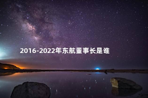 2016-2022年东航董事长是谁