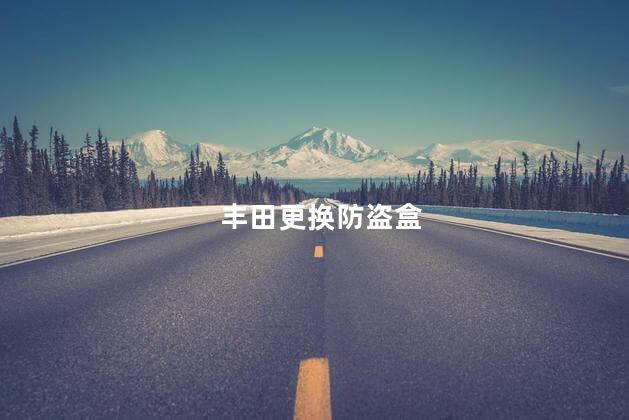 丰田更换防盗盒