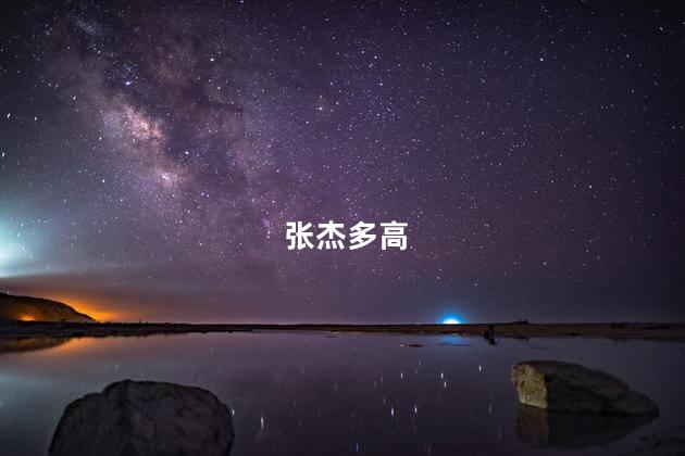 张杰多高 张杰多高