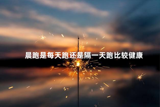 晨跑是每天跑还是隔一天跑比较健康