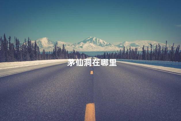 茅仙洞在哪里