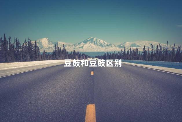 豆鼓和豆豉区别