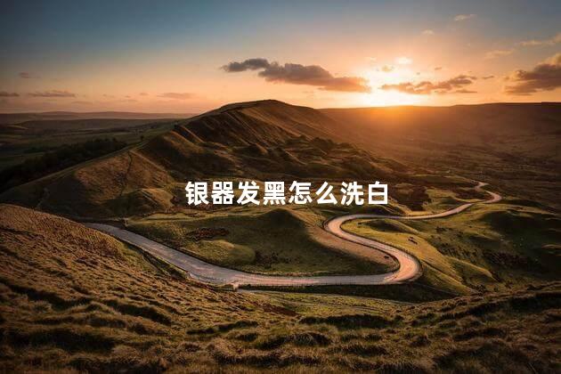 银器发黑怎么洗白 银器发黑怎么洗白